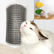 Cat Scratcher & Grooming Brush Combo