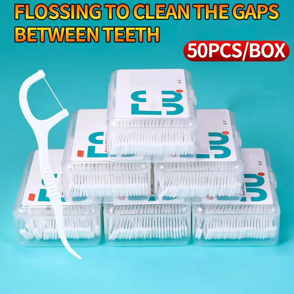 150pcs Disposable Dental Floss