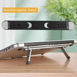 Universal Laptop Riser Stand with Cooling Pad