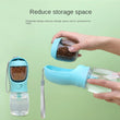 Portable Dog & Cat Water Bottle with Food Storage