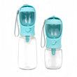 Portable Dog & Cat Water Bottle with Food Storage