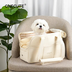 Portable Dog Carrier Shoulder Handbag for Small Pets